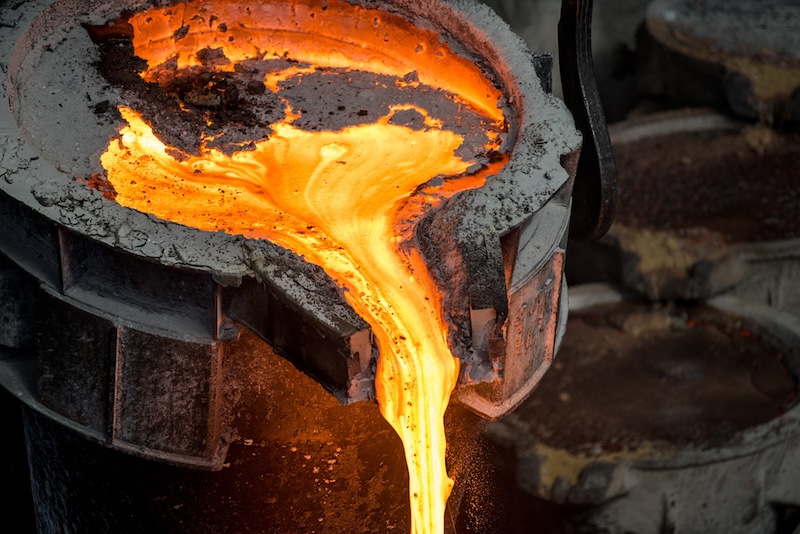 molten metal