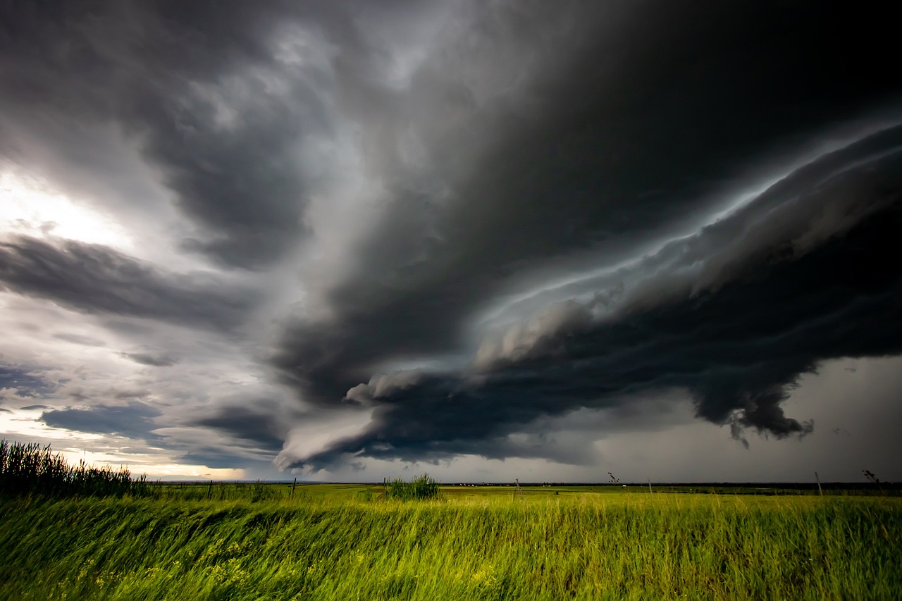 storm clouds