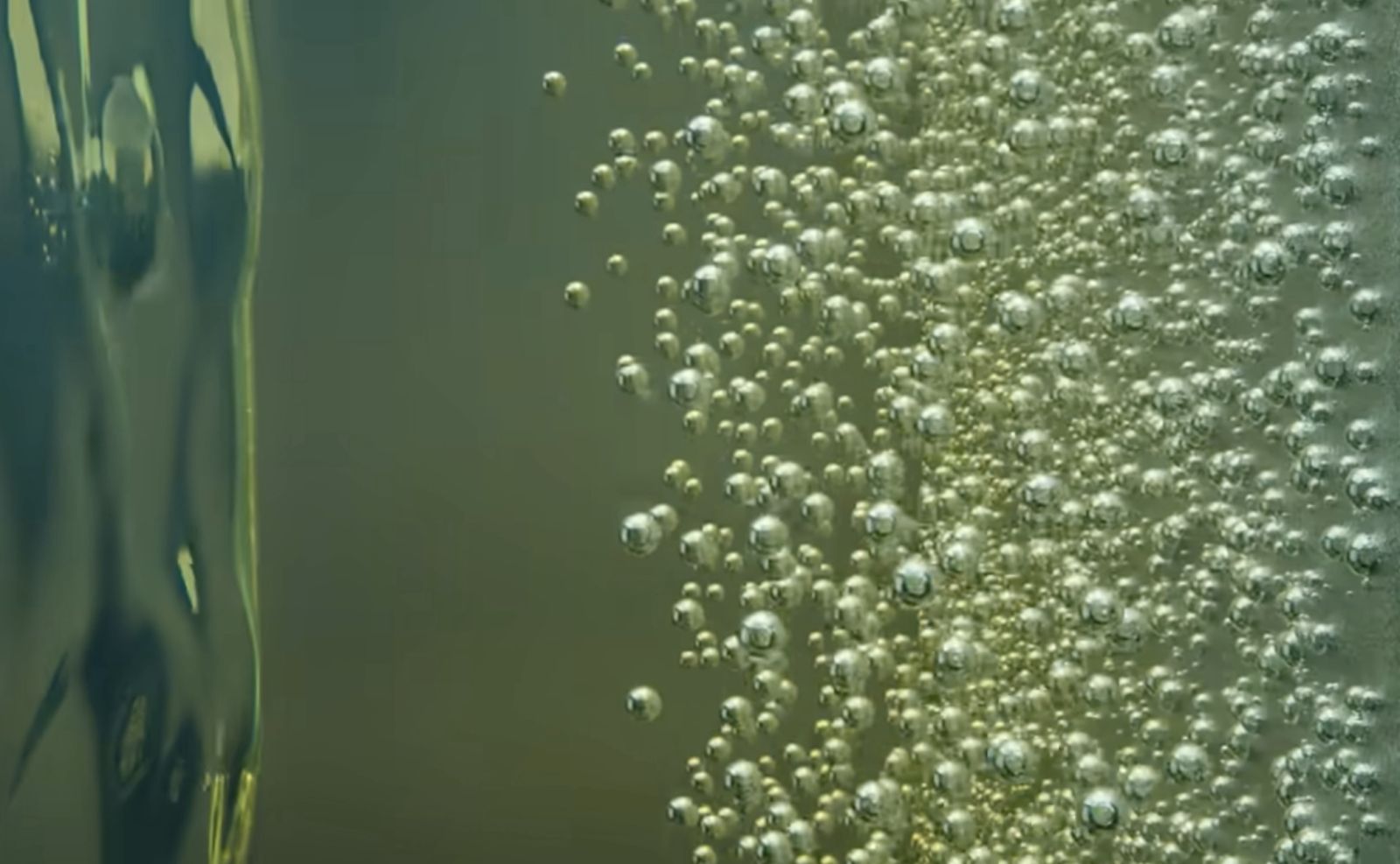 green bubbles