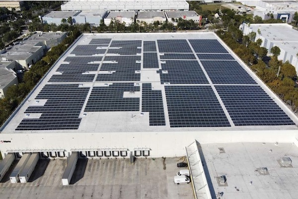 SALT Energy, LLC recently completed the installation of a massive rooftop solar array 