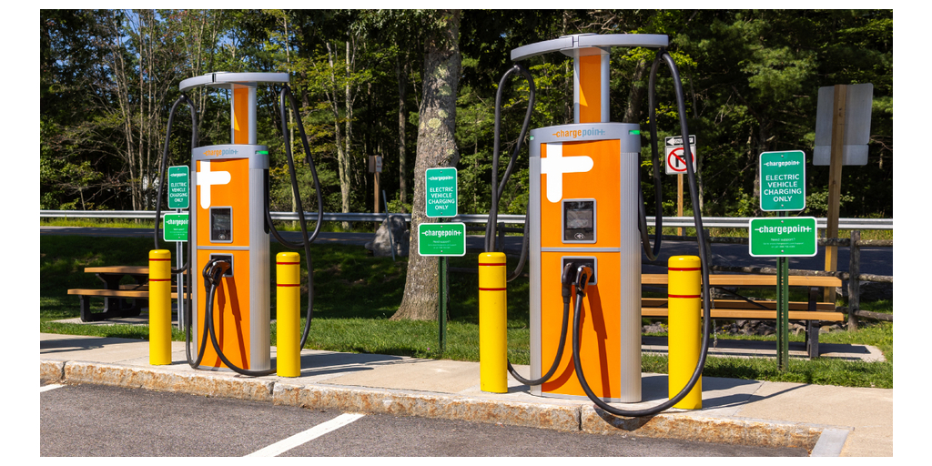 orange ev chargers