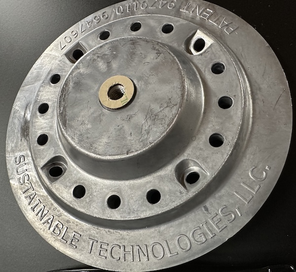 metal disk