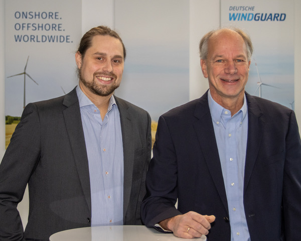 Benjamin Ahrens and Axel Albers, Managing Directors Deutsche WindGuard Consulting GmbH 