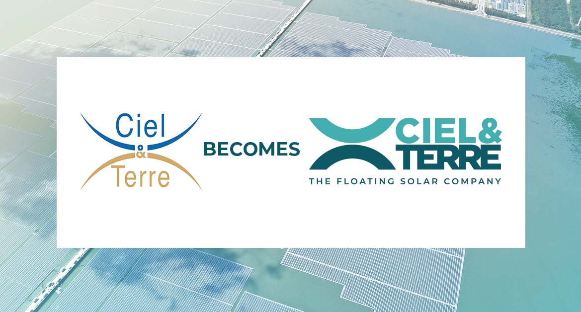 Ciel & Terre, the floating solar pioneer, releases its new identity