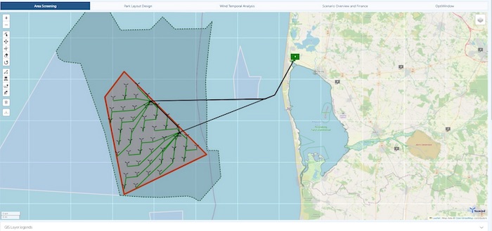 offshore wind map