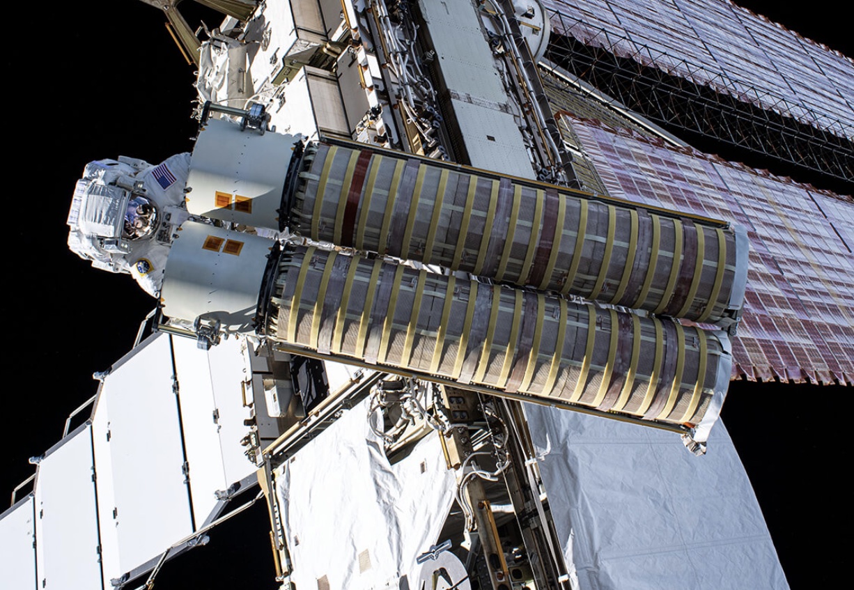 International Space Station Roll-Out Solar Arrays