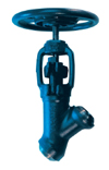 Gate valve for geothermal power plants