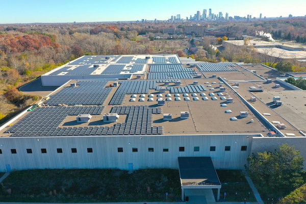 Cedar Creek Energy Unveils Megawatt Solar Installation at Room & Board Headquarters