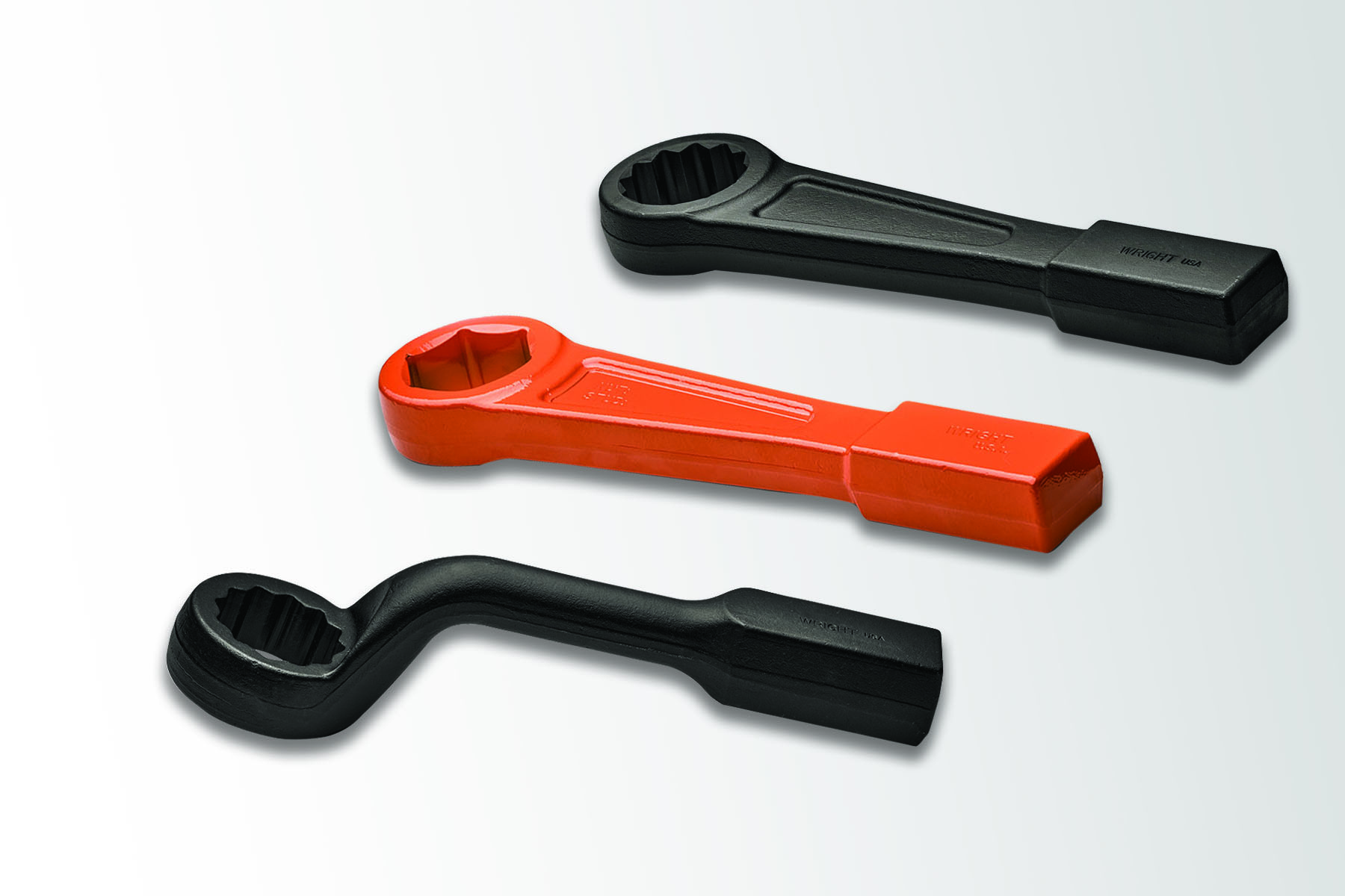 Strong and durable striking wrenches