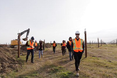 Gleichen Solar Project in Construction Phase